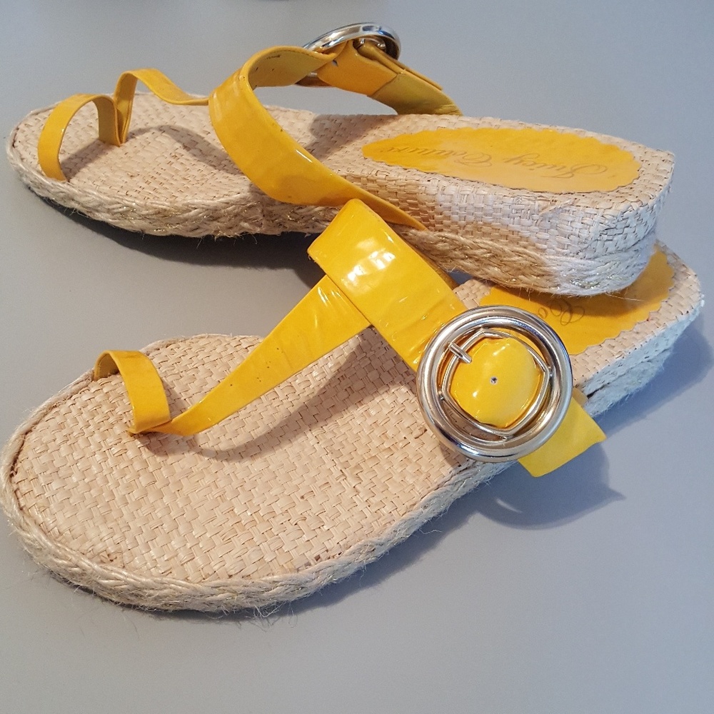 Juicy Couture Espadrille Sandals 8.5